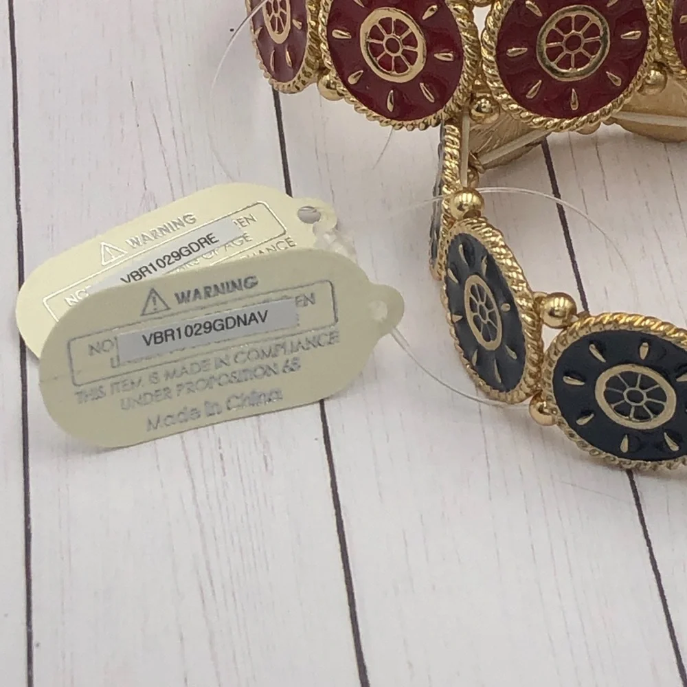 🌼Nautical Ship Wheel Stretch Bracelet